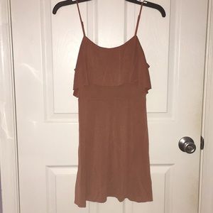 Burnt orange dress